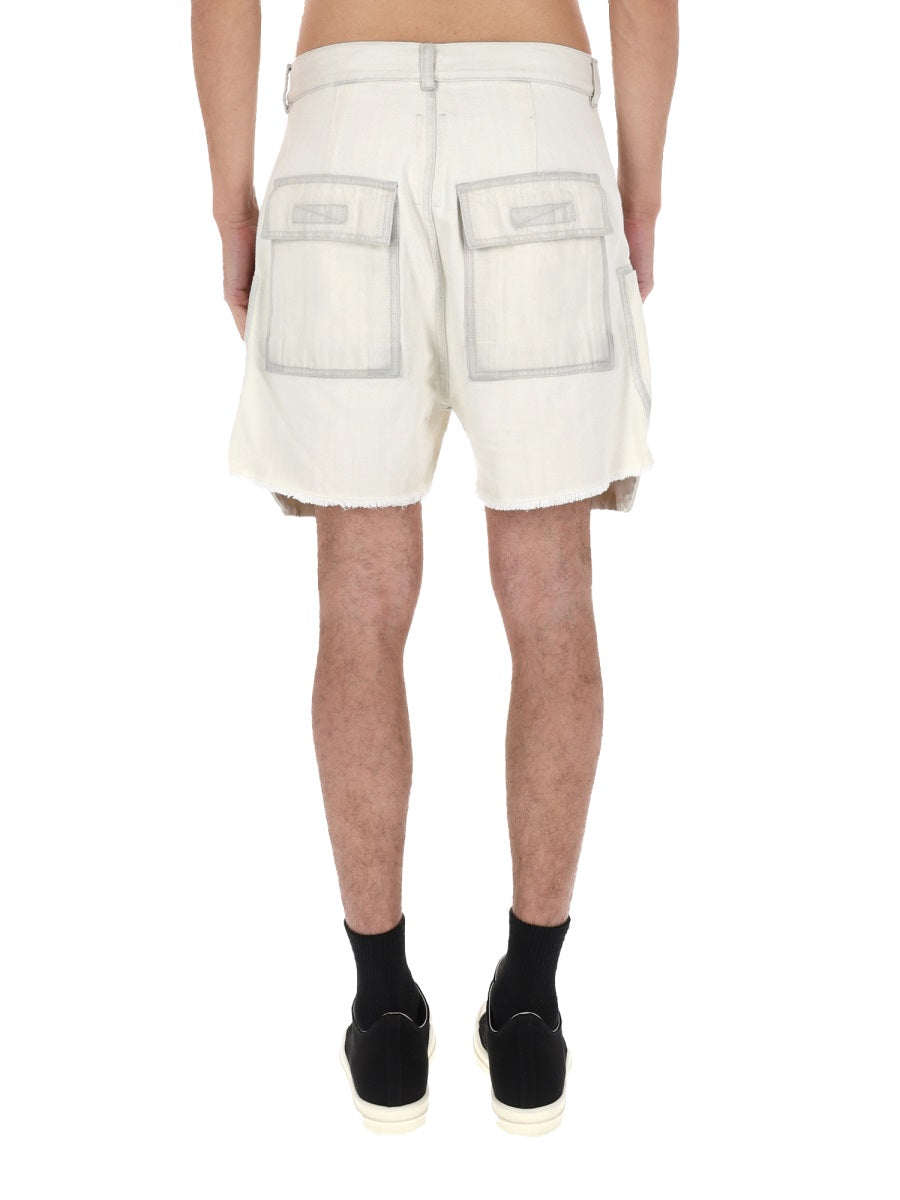 Rick Owens Drkshdw Men "Bauhaus" Shorts RICK OWENS