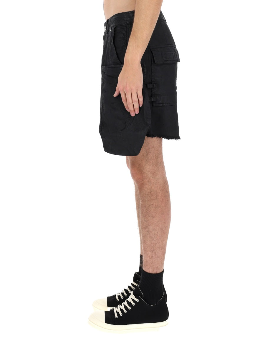 Rick Owens Drkshdw Men Cargo Shorts "Stefan" RICK OWENS