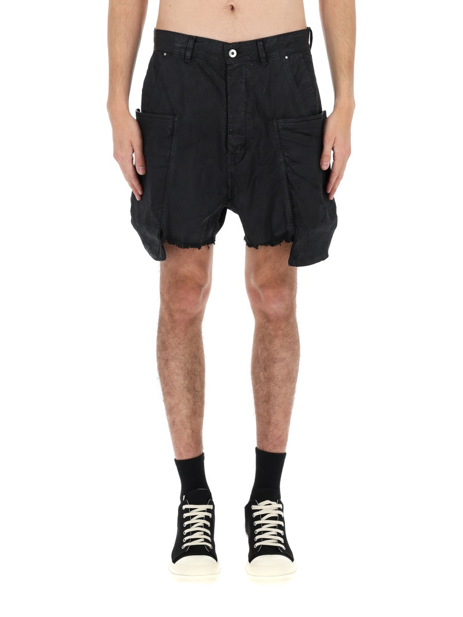 Rick Owens Drkshdw Men Cargo Shorts "Stefan" RICK OWENS