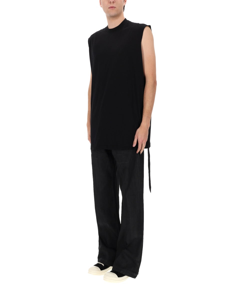 Rick Owens Drkshdw Men "Tarp-T" T-Shirt RICK OWENS
