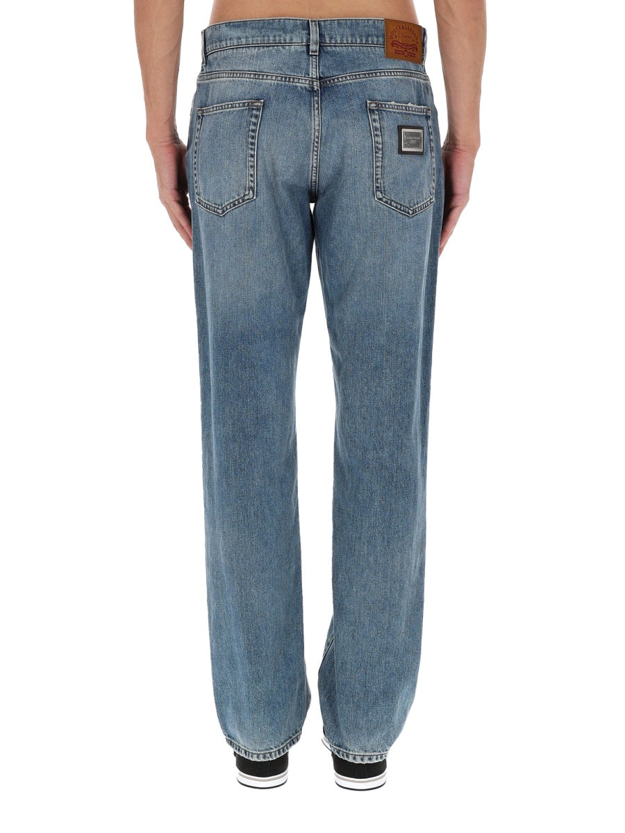 Dolce & Gabbana Men Classic Denim Jeans DOLCE & GABBANA