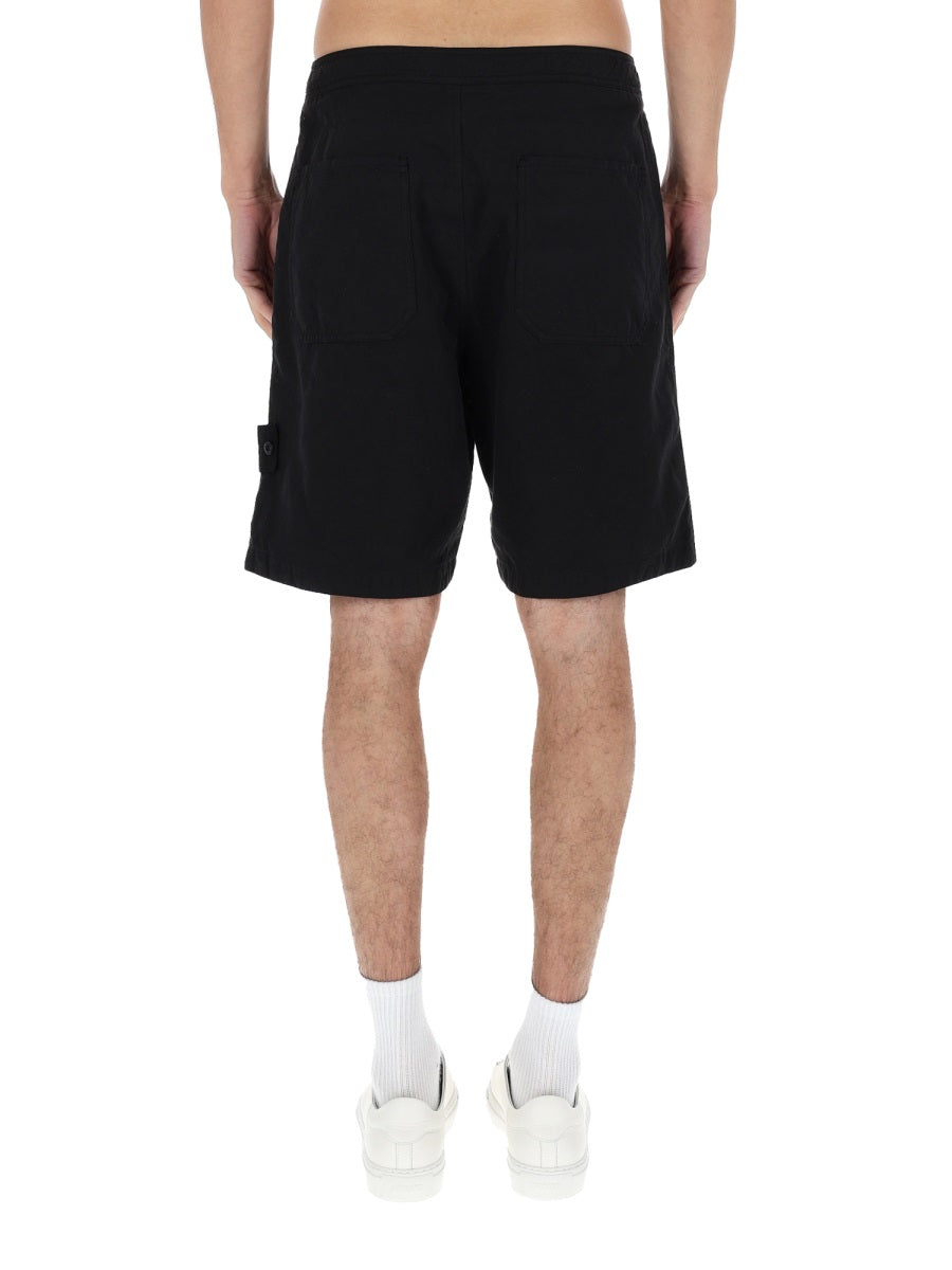Stone Island Men Cotton Shorts STONE ISLAND