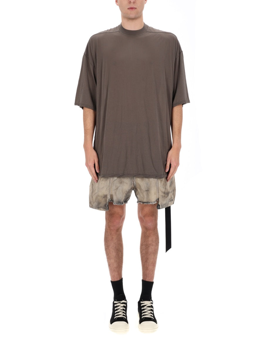 Rick Owens Drkshdw Men "Tommy T" T-Shirt RICK OWENS
