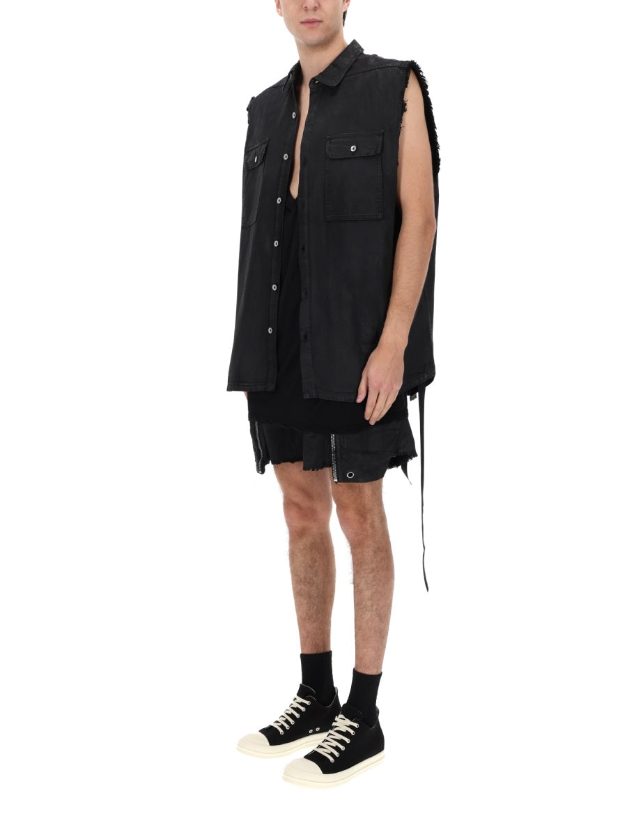 Rick Owens Drkshdw Men "Sl Tommy Jumbo" Jacket RICK OWENS