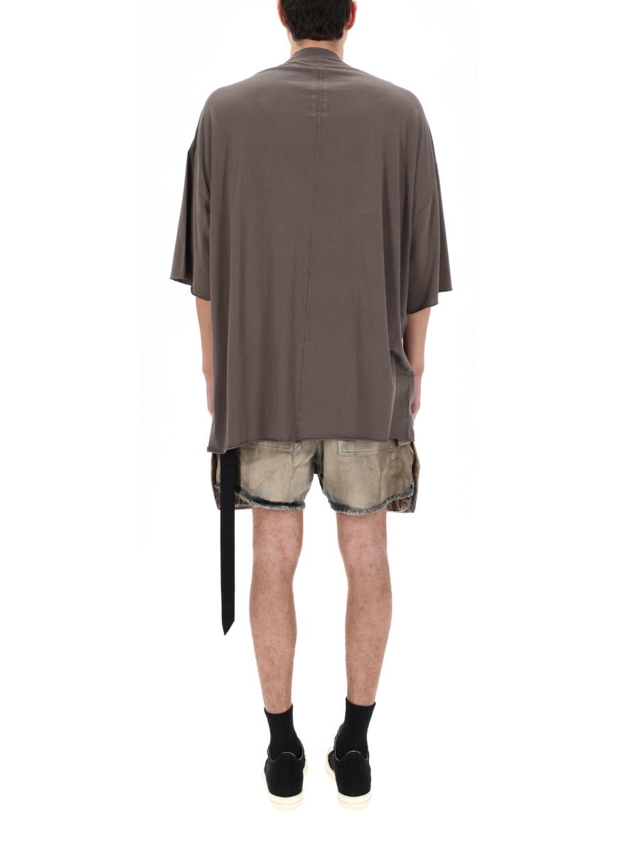 Rick Owens Drkshdw Men "Tommy T" T-Shirt RICK OWENS