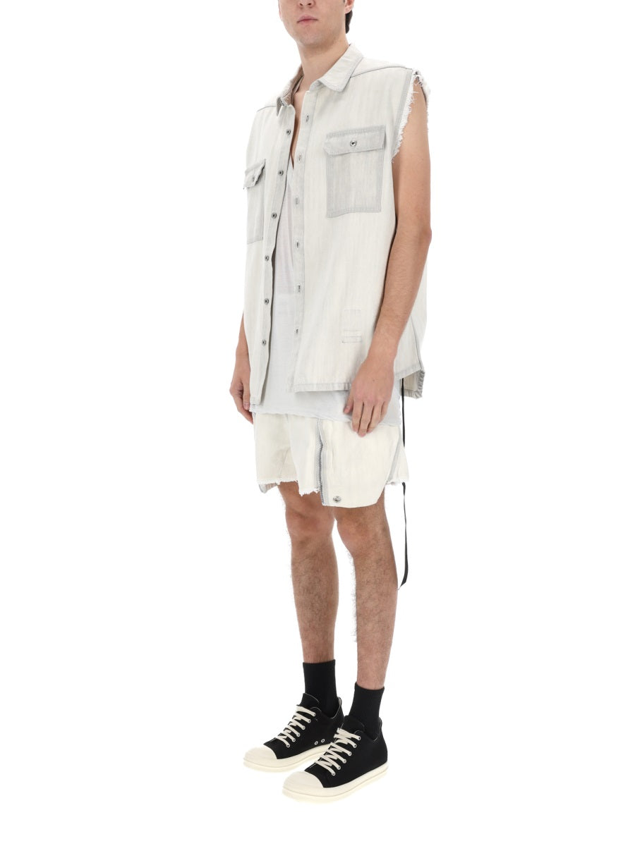 Rick Owens Drkshdw Men "Sl Tommy Jumbo" Jacket RICK OWENS