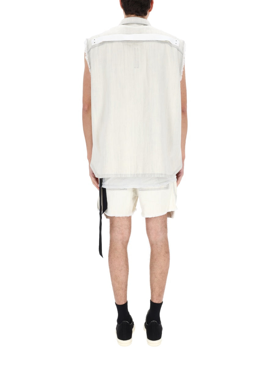 Rick Owens Drkshdw Men "Sl Tommy Jumbo" Jacket RICK OWENS