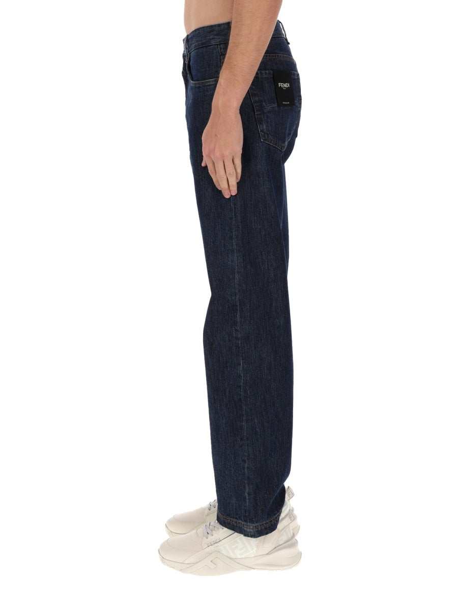Fendi Men Regular Fit Jeans FENDI