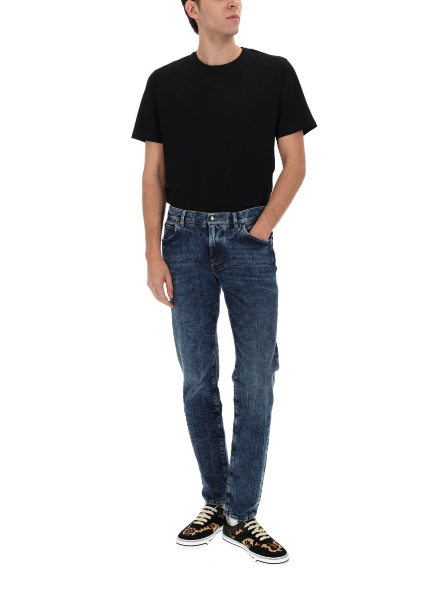 Dolce & Gabbana Men Slim Fit Jeans DOLCE & GABBANA