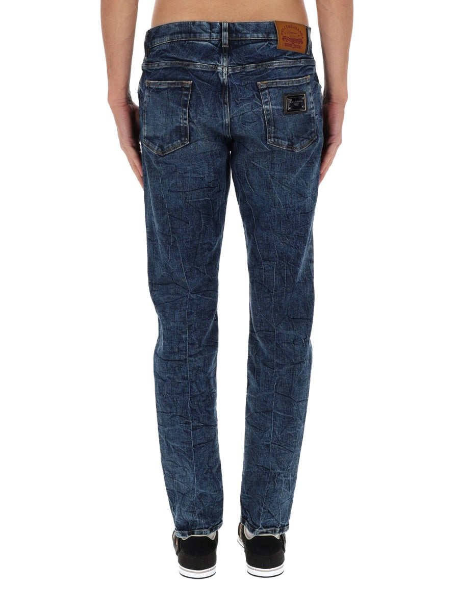 Dolce & Gabbana Men Slim Fit Jeans DOLCE & GABBANA