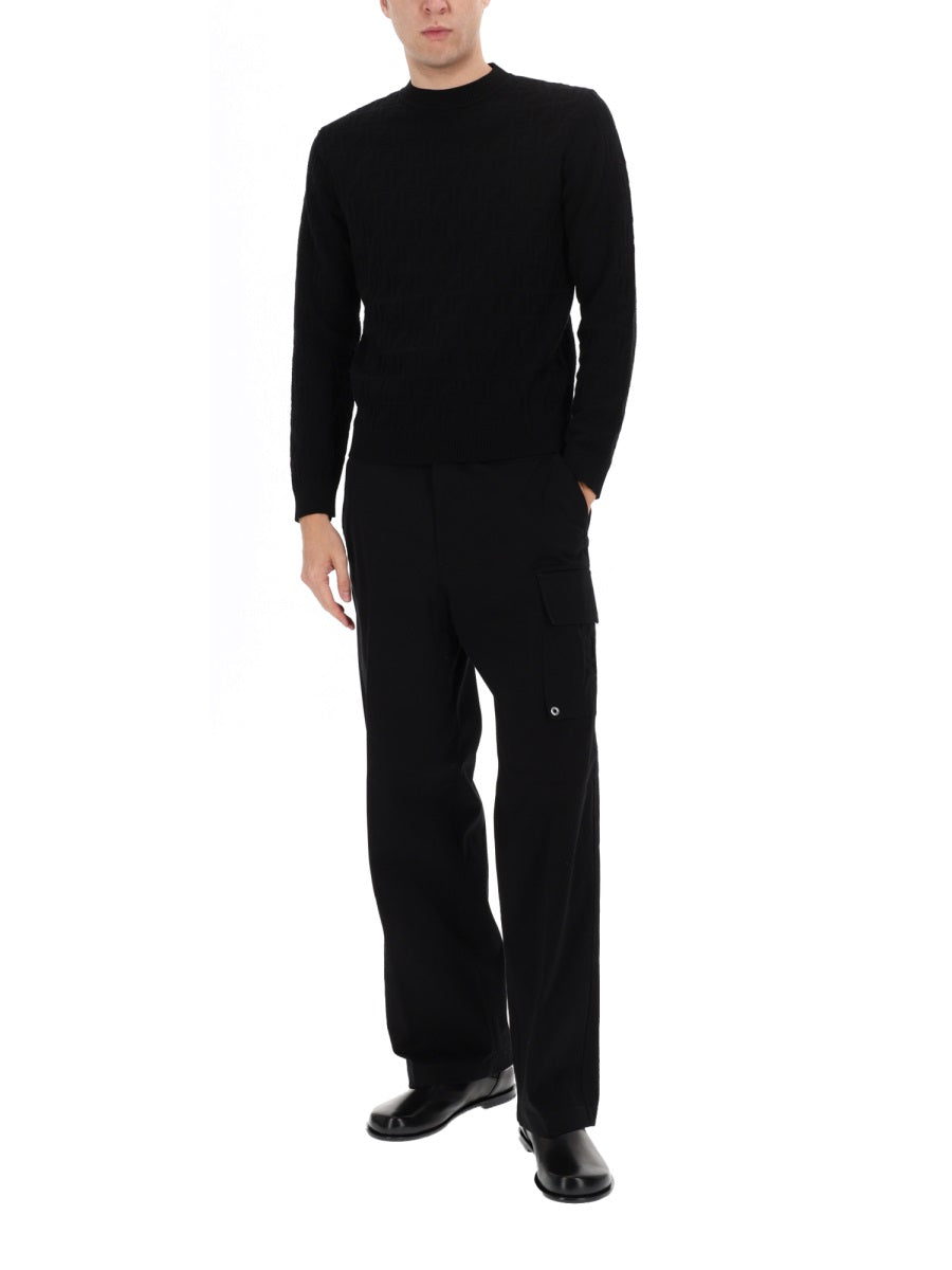 Fendi Men Cargo Pants With Logo FENDI