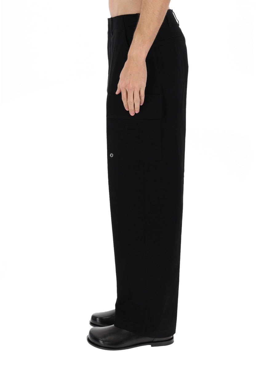 Fendi Men Cargo Pants With Logo FENDI