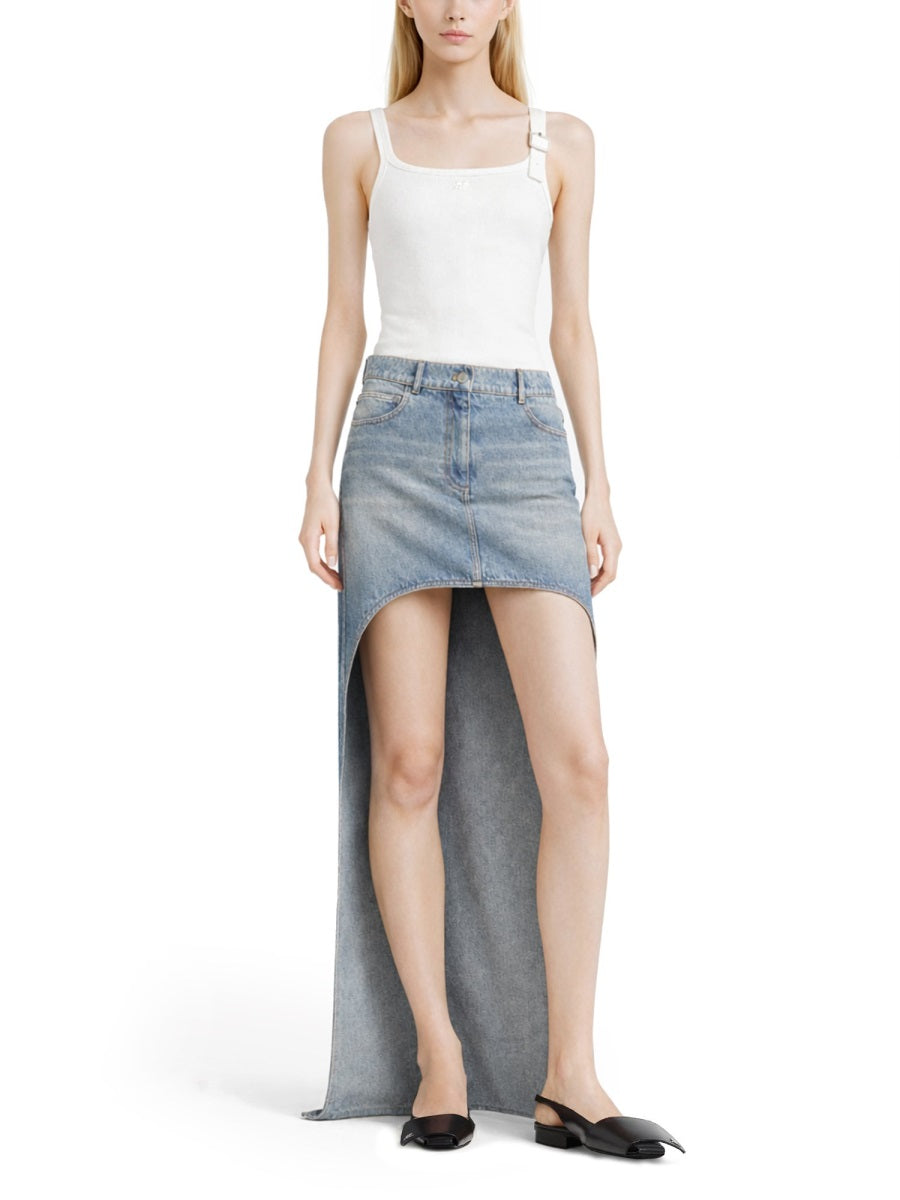 Courreges Women "90'S" Tank Top With Buckle COURREGES
