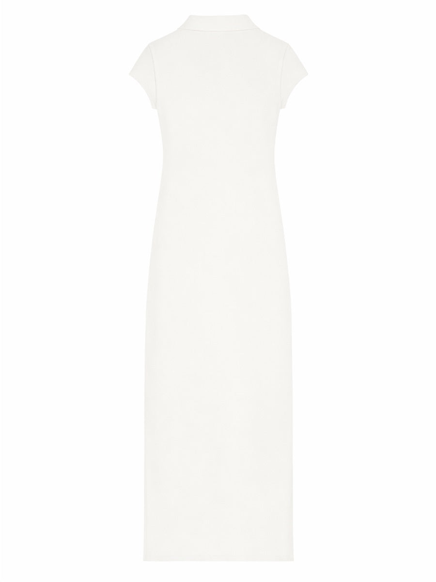 Courreges Women Long Sports Polo Shirt Dress COURREGES