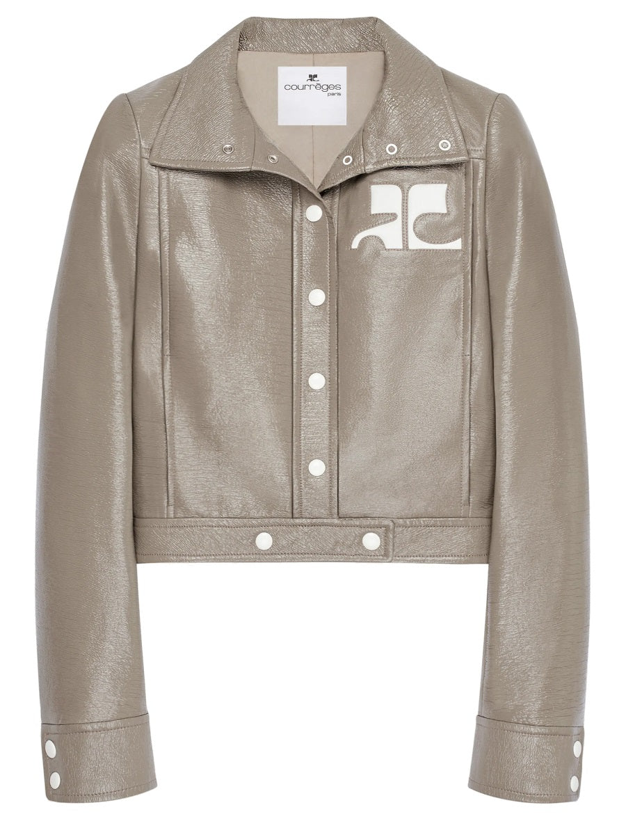 Courreges Women Vinyl Jacket "Reedition" COURREGES