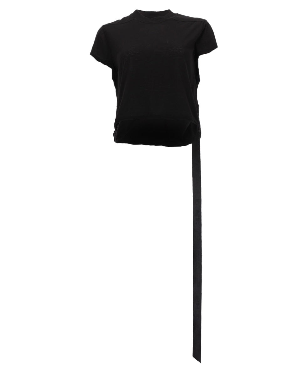 Rick Owens Drkshdw Women "Cropped Small Level T" T-Shirt RICK OWENS