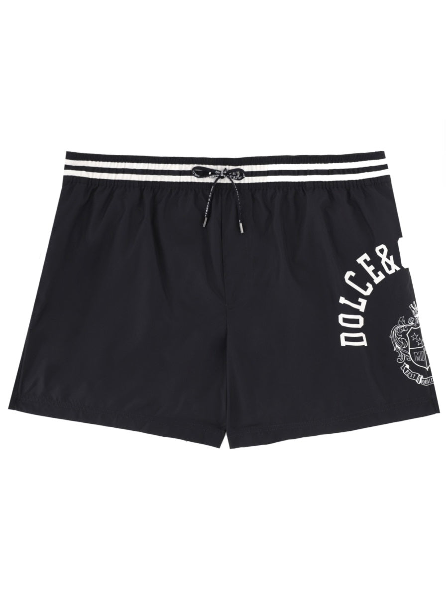 Dolce & Gabbana Men Swimsuit With Logo DOLCE & GABBANA