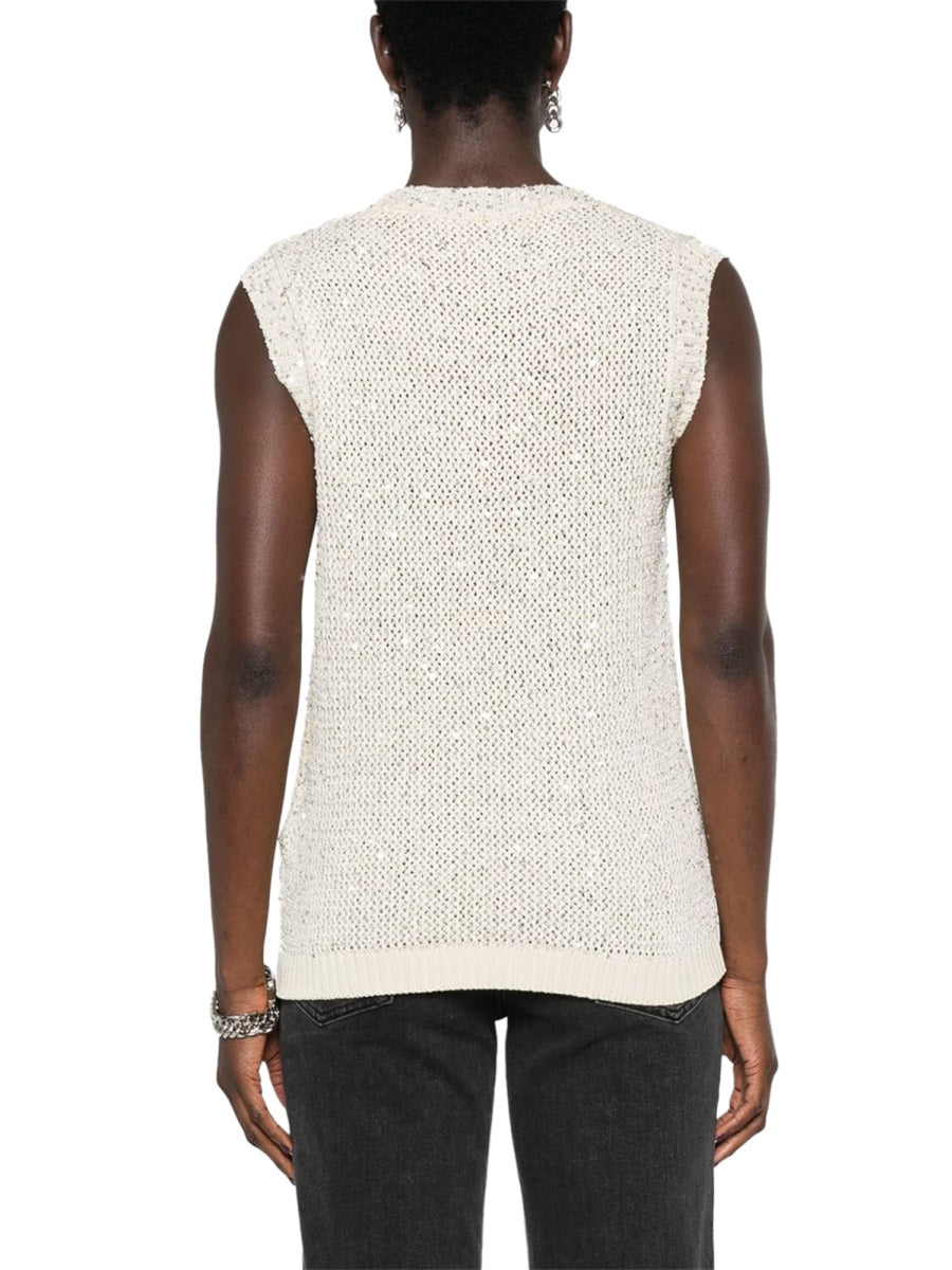 Golden Goose Women "Melyssa" Top With Sequins GOLDEN GOOSE