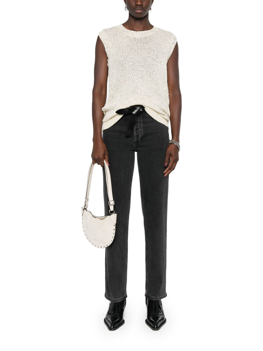 Golden Goose Women "Melyssa" Top With Sequins GOLDEN GOOSE