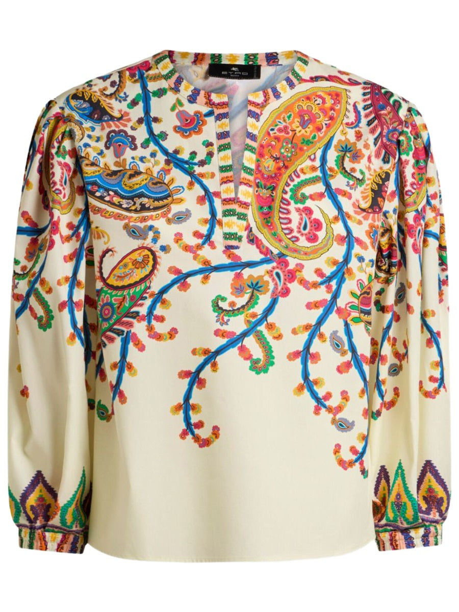 Etro Women Floral Paisley Print Blouse ETRO