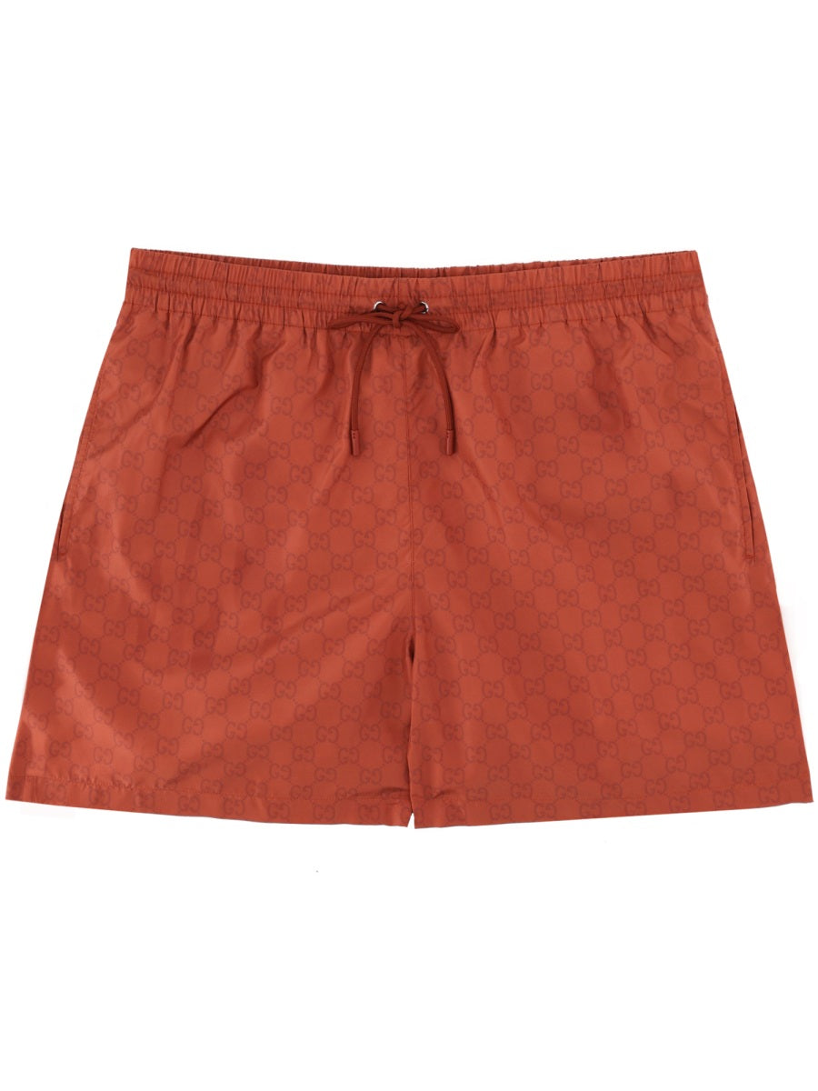 Gucci Men "Gg" Weave Swimsuit GUCCI