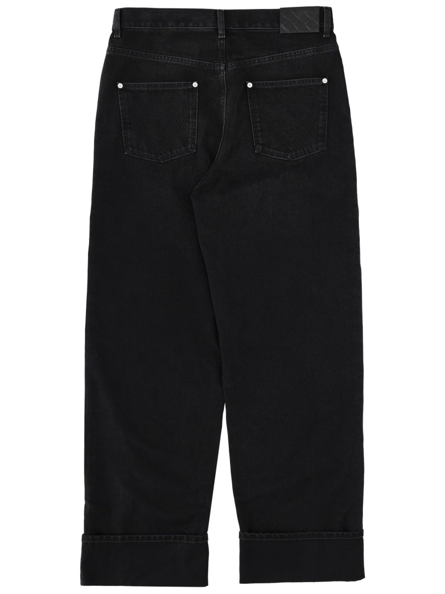 Bottega Veneta Men Jeans With Folded Hem BOTTEGA VENETA