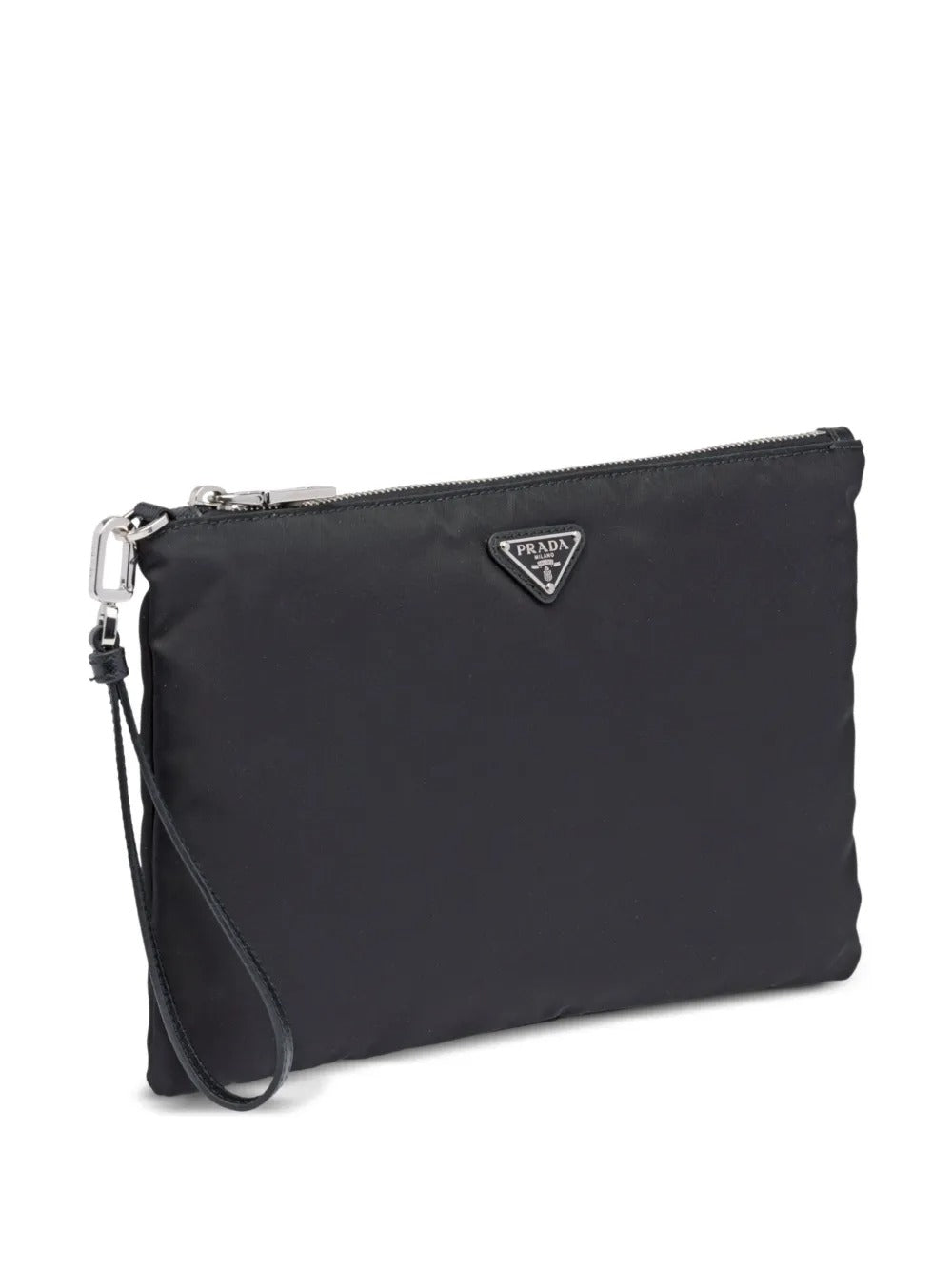 Prada Men Re-Nylon And Saffiano Leather Pouch PRADA