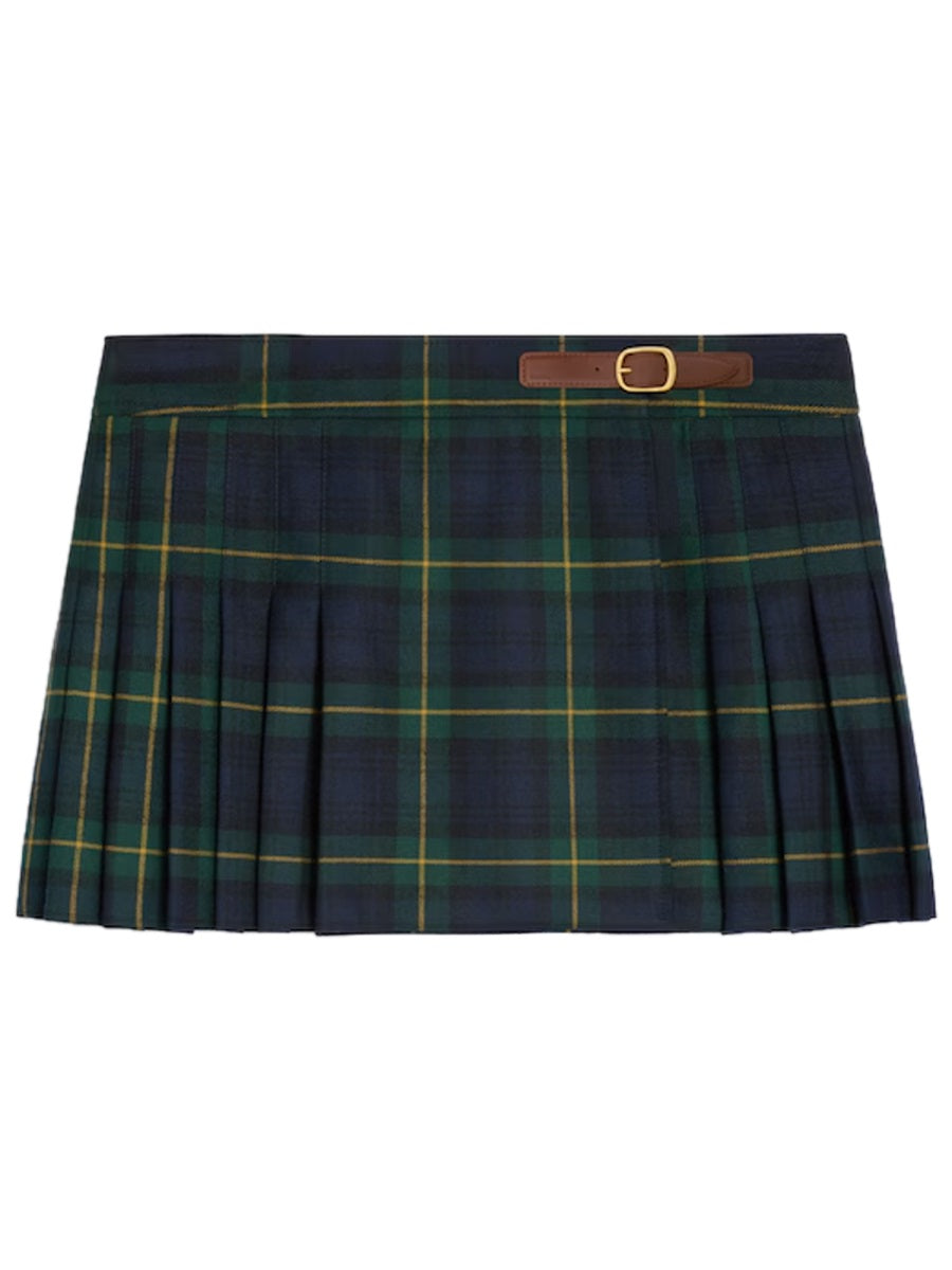 Celine Women Wool Mini Skirt CELINE