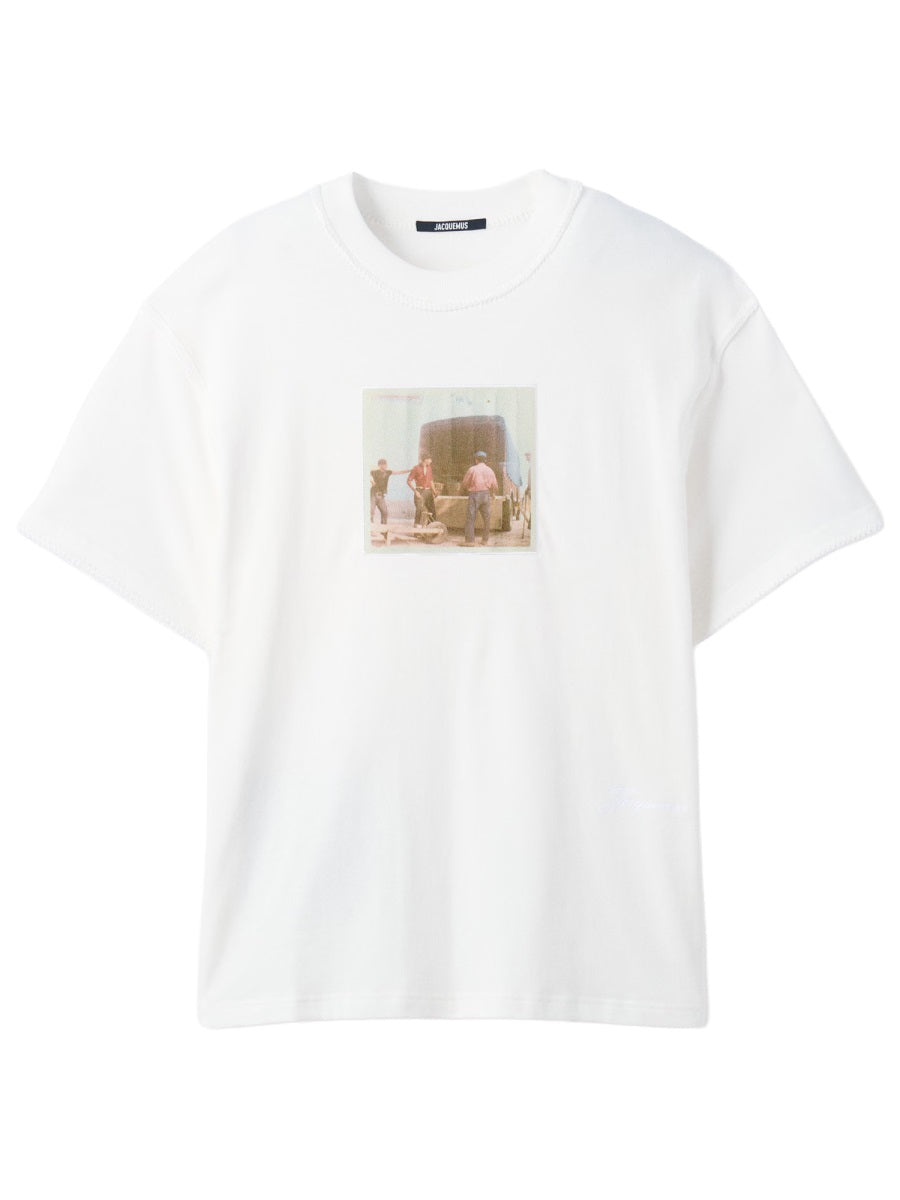 Jacquemus Men T-Shirt With Print JACQUEMUS