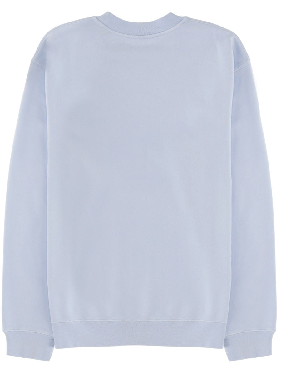 Jacquemus Men Grosgrain Logo Sweatshirt JACQUEMUS