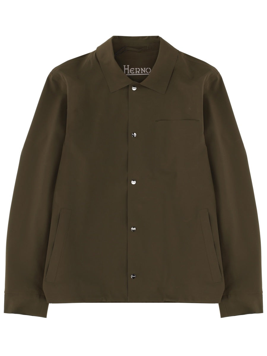 Herno Men Overshirt With Pocket HERNO