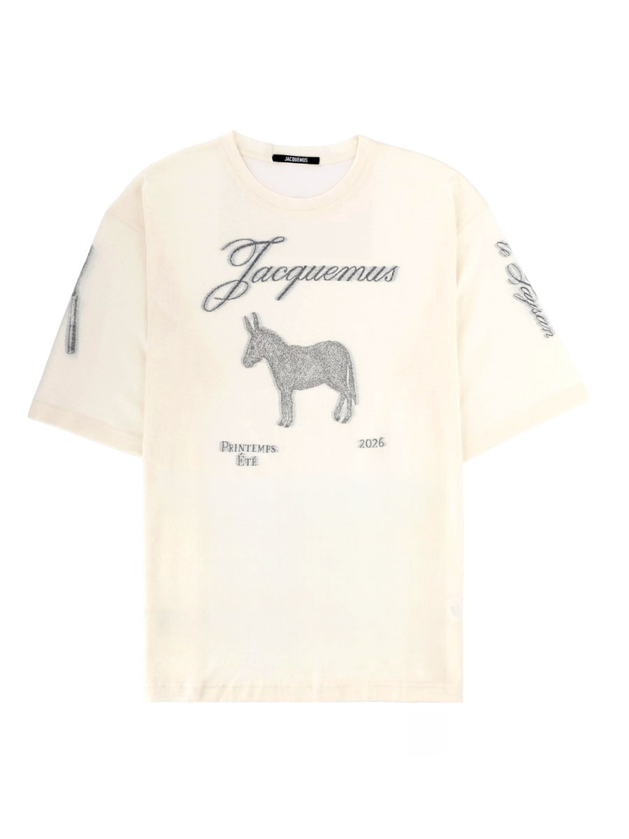 Jacquemus Men "Le Ane Mc" T-Shirt JACQUEMUS