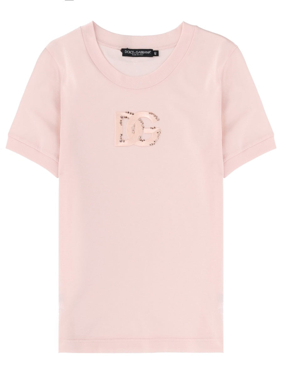 Dolce & Gabbana Women T-Shirt With Logo DOLCE & GABBANA