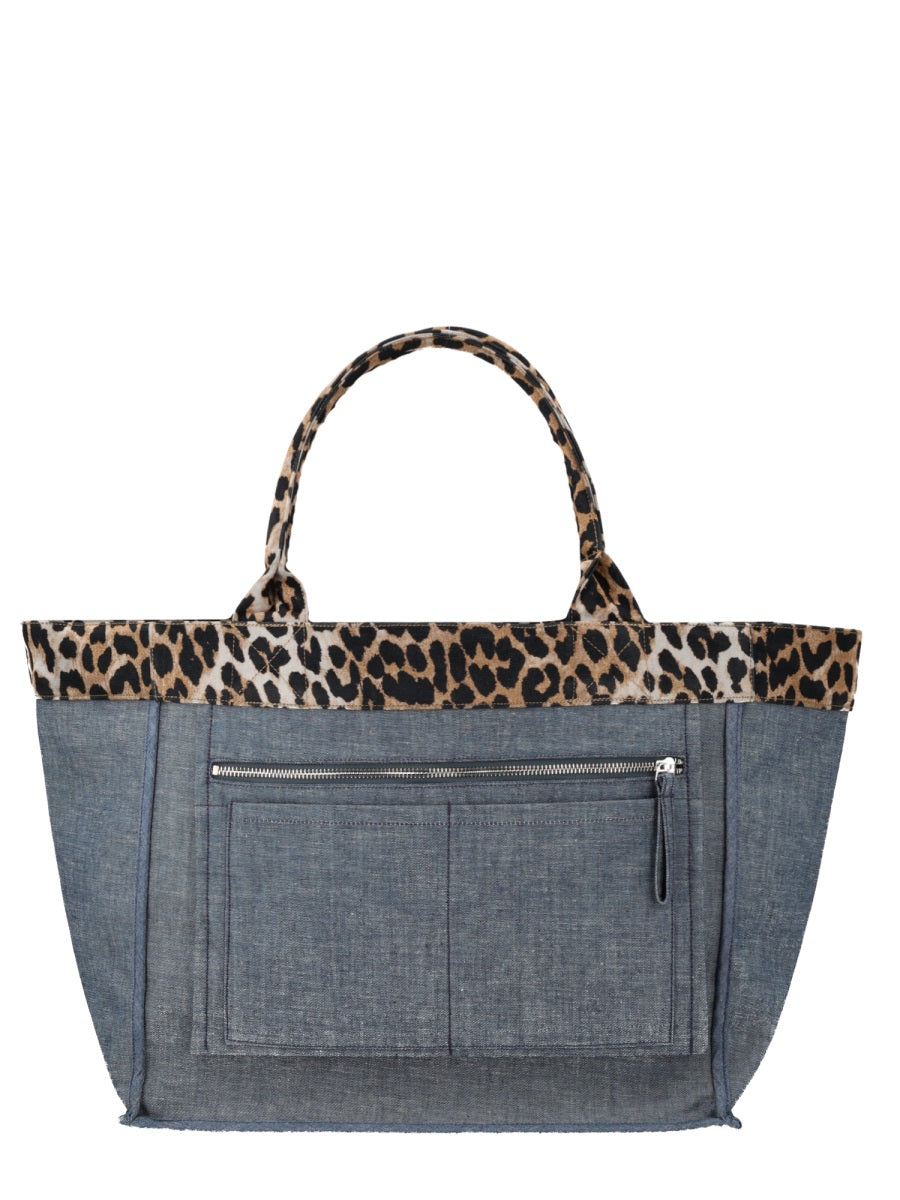 Ganni Women Tote Bag With Logo GANNI