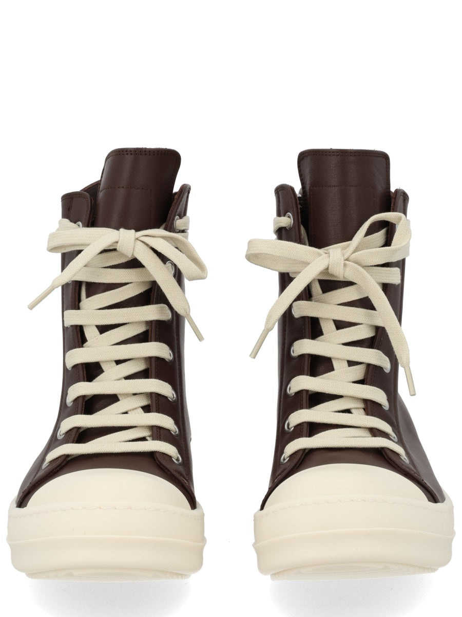 Rick Owens Women Leather Sneaker RICK OWENS