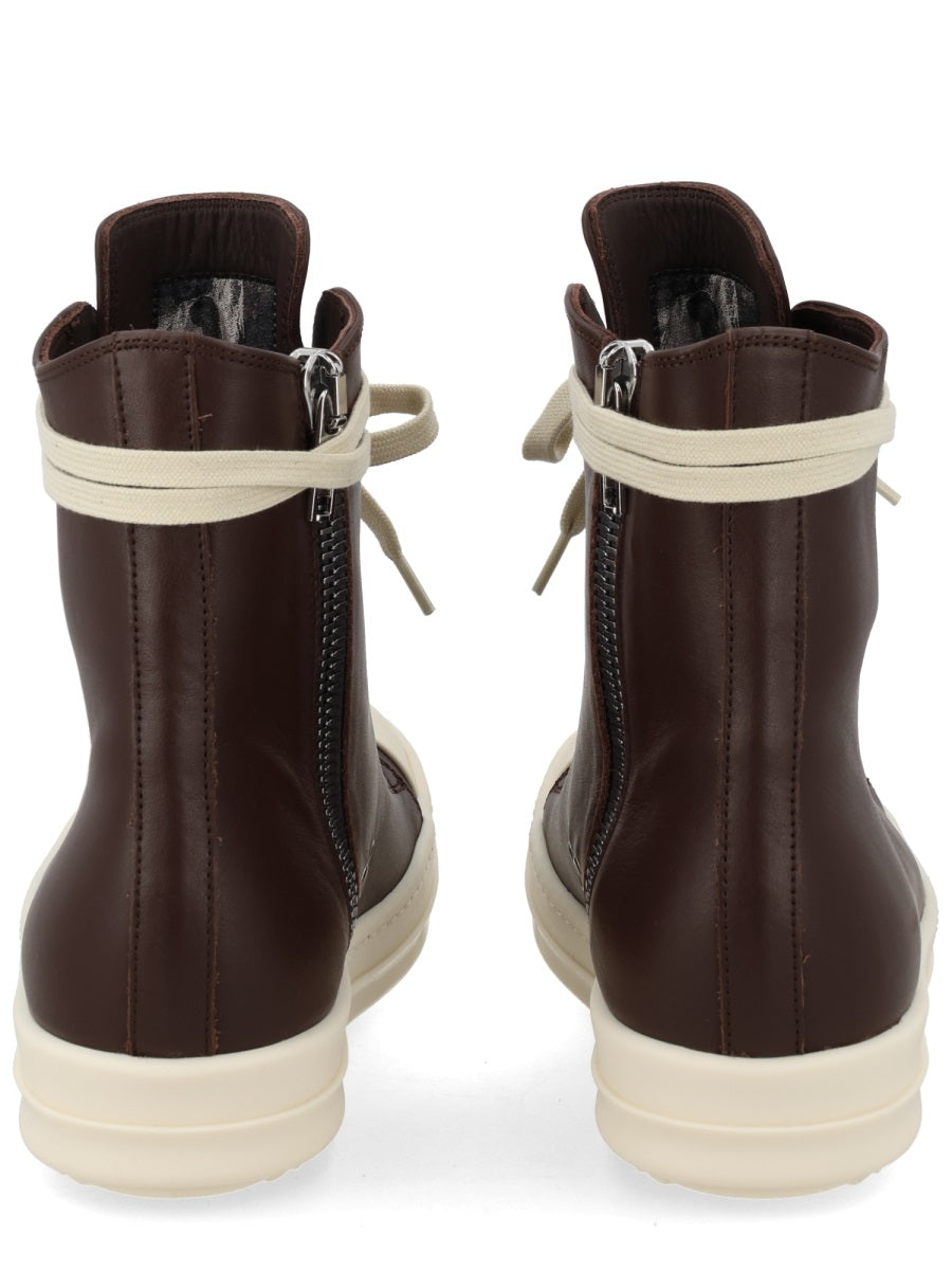 Rick Owens Women Leather Sneaker RICK OWENS