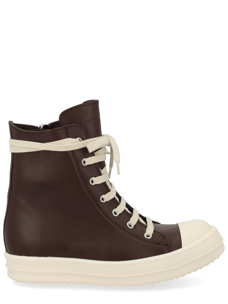 Rick Owens Women Leather Sneaker RICK OWENS