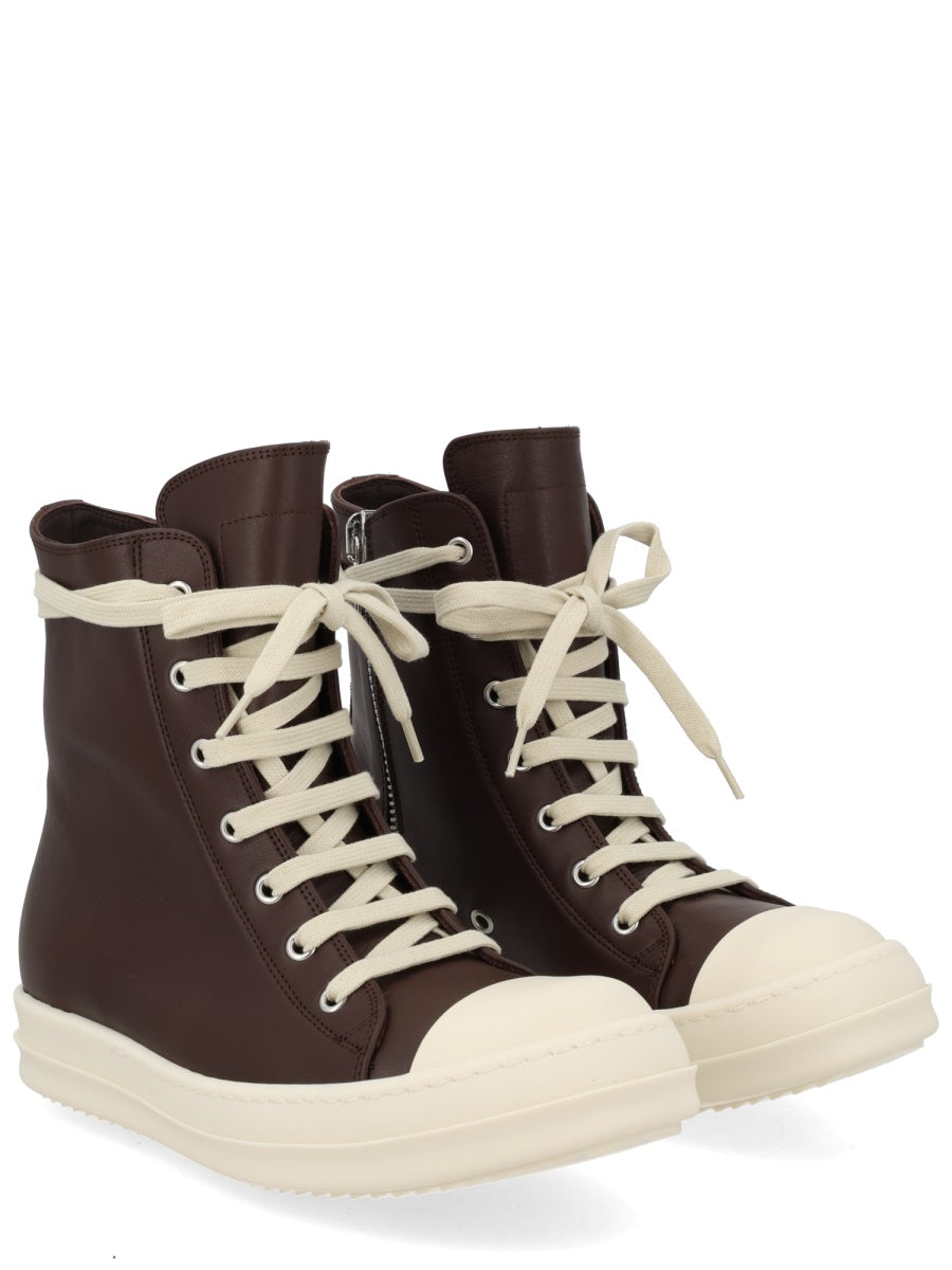 Rick Owens Women Leather Sneaker RICK OWENS