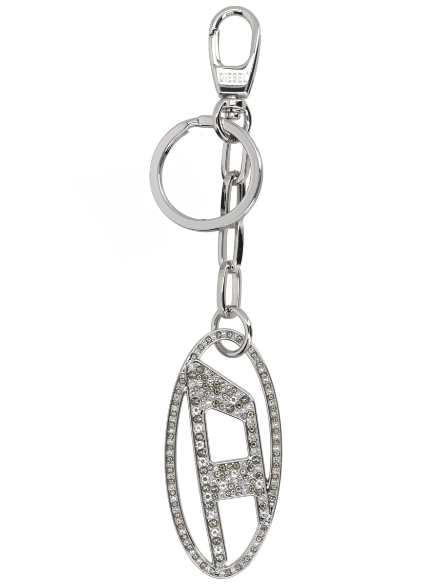 Diesel Women "Holy-C" Keychain With Logo DIESEL