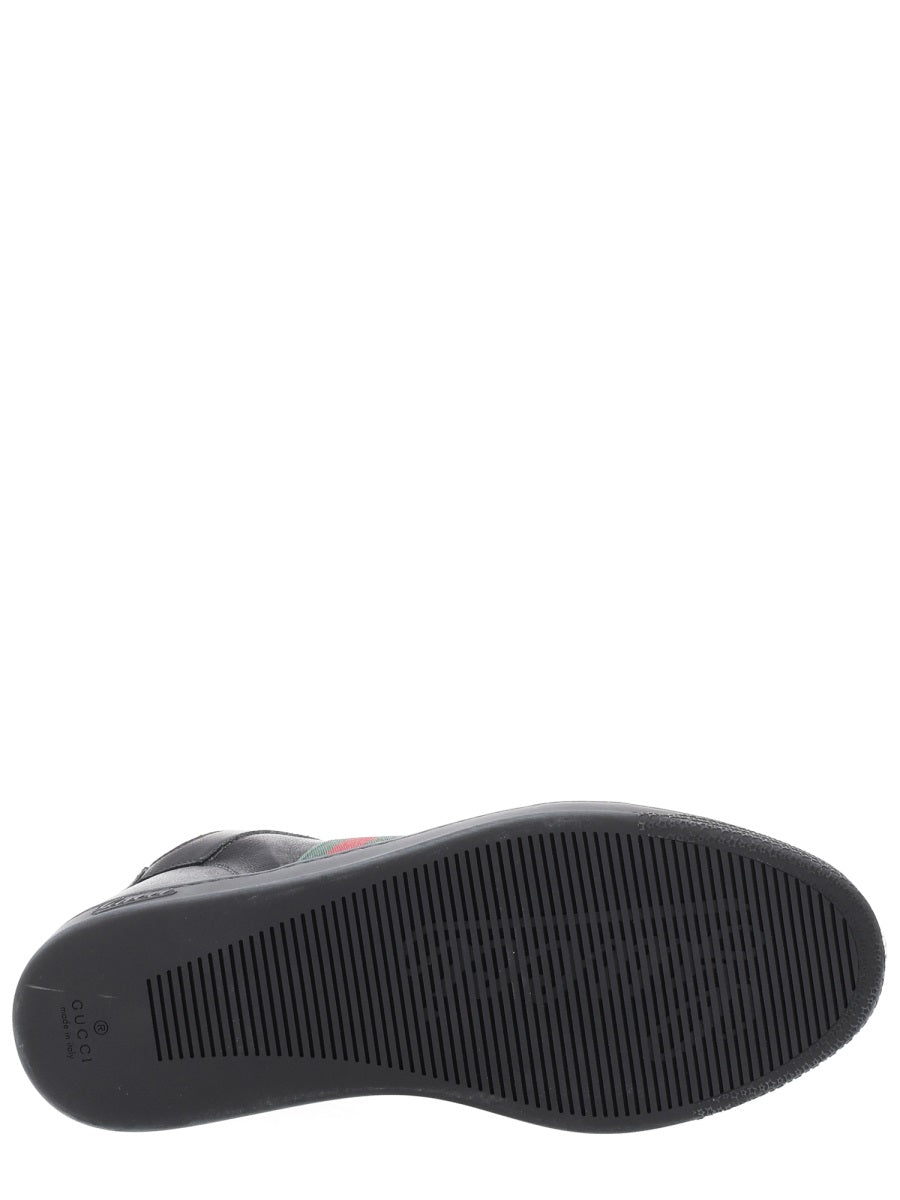 Gucci Men "Stretch" Leather Effect Sneaker GUCCI