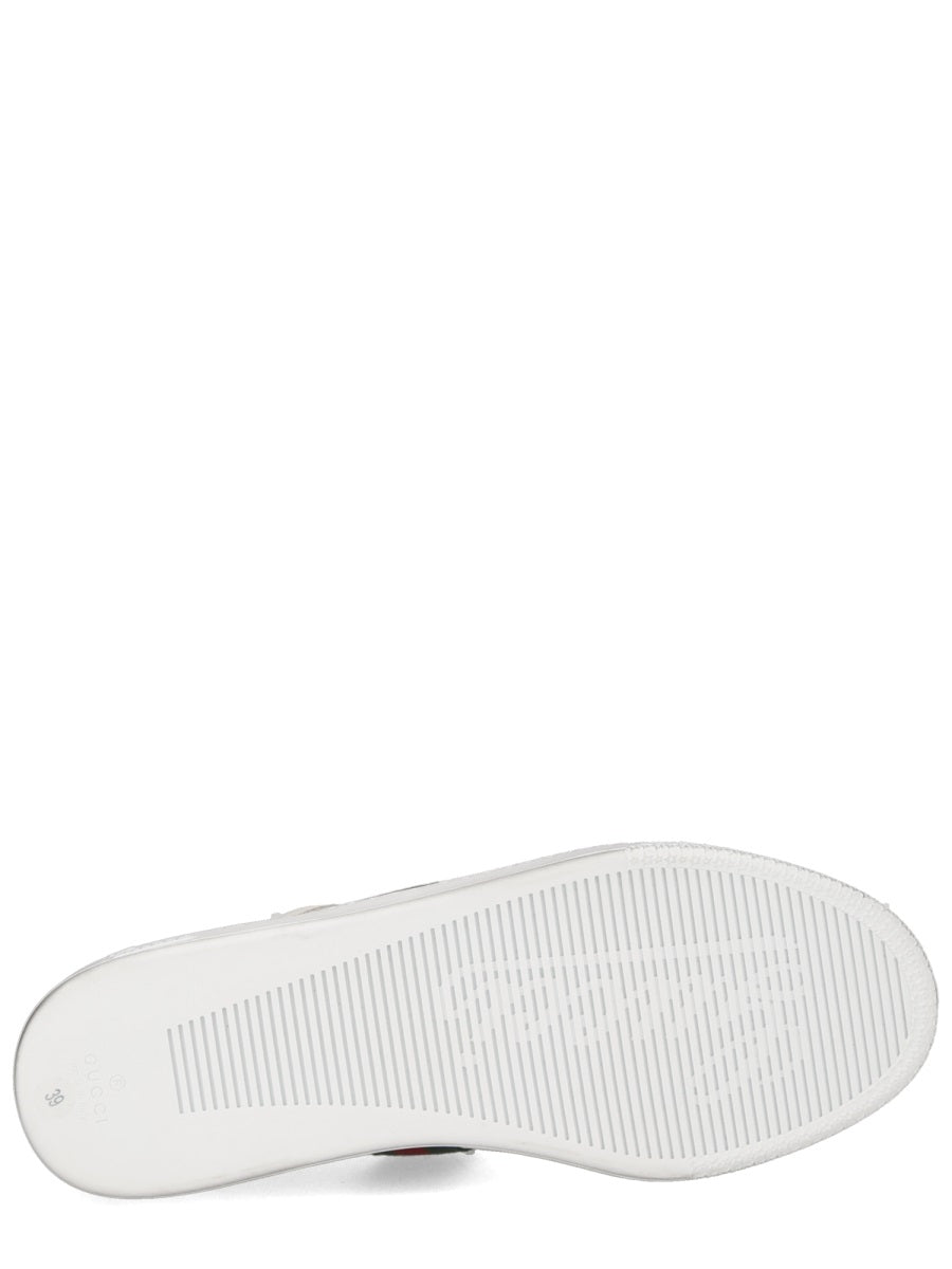Gucci Women "Stretch" Leather Effect Sneaker GUCCI