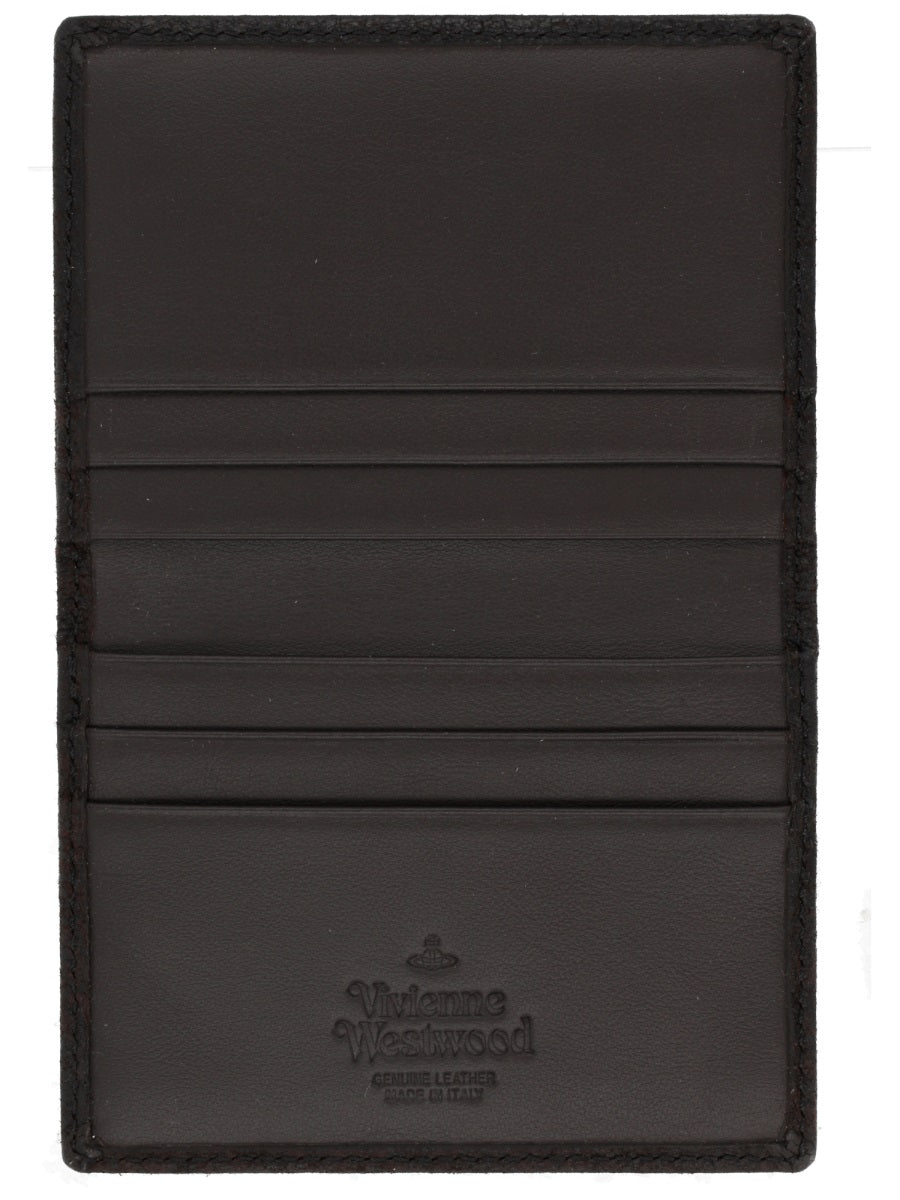 Vivienne Westwood Women Card Holder With "Orb" Detail VIVIENNE WESTWOOD