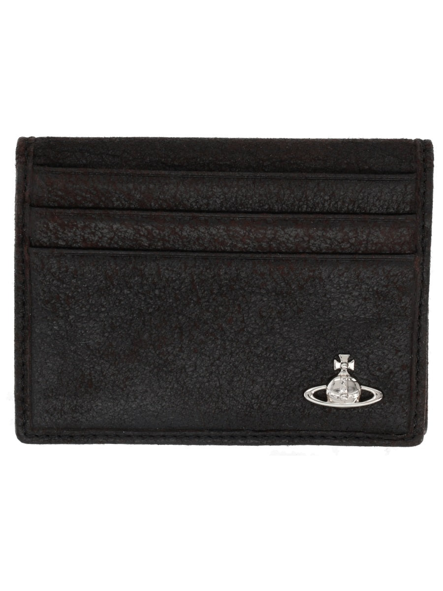Vivienne Westwood Women Card Holder With "Orb" Detail VIVIENNE WESTWOOD