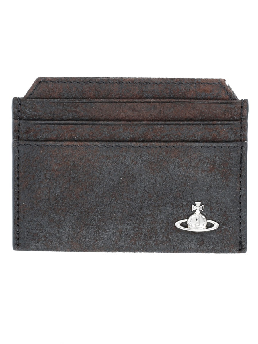 Vivienne Westwood Women Card Holder With "Orb" Detail VIVIENNE WESTWOOD
