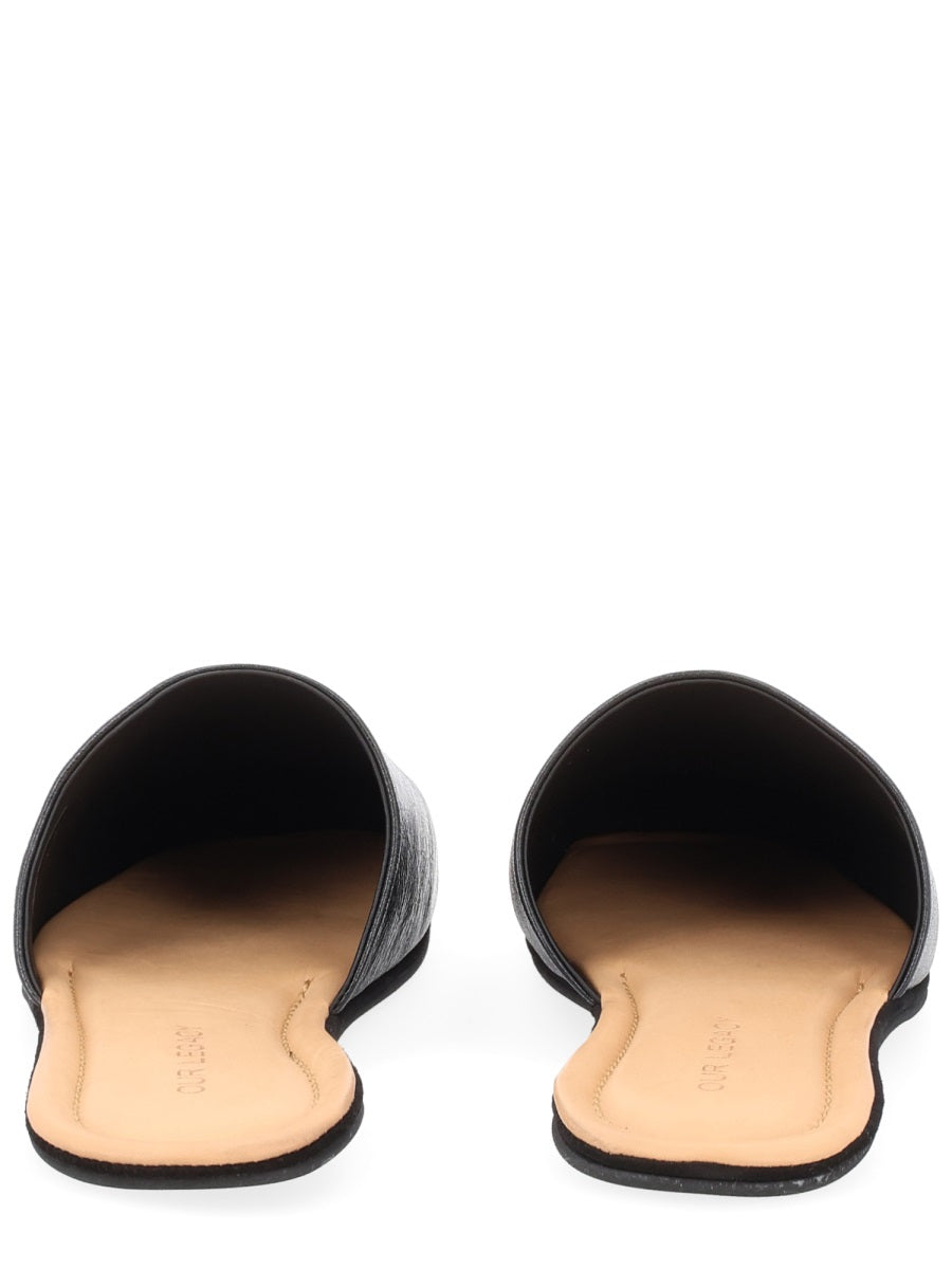 Our Legacy Men Slipper "Cigar" OUR LEGACY