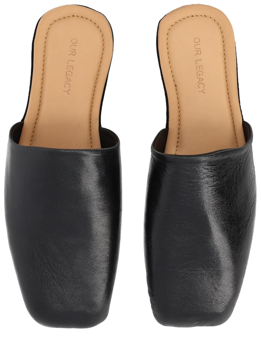 Our Legacy Men Slipper "Cigar" OUR LEGACY
