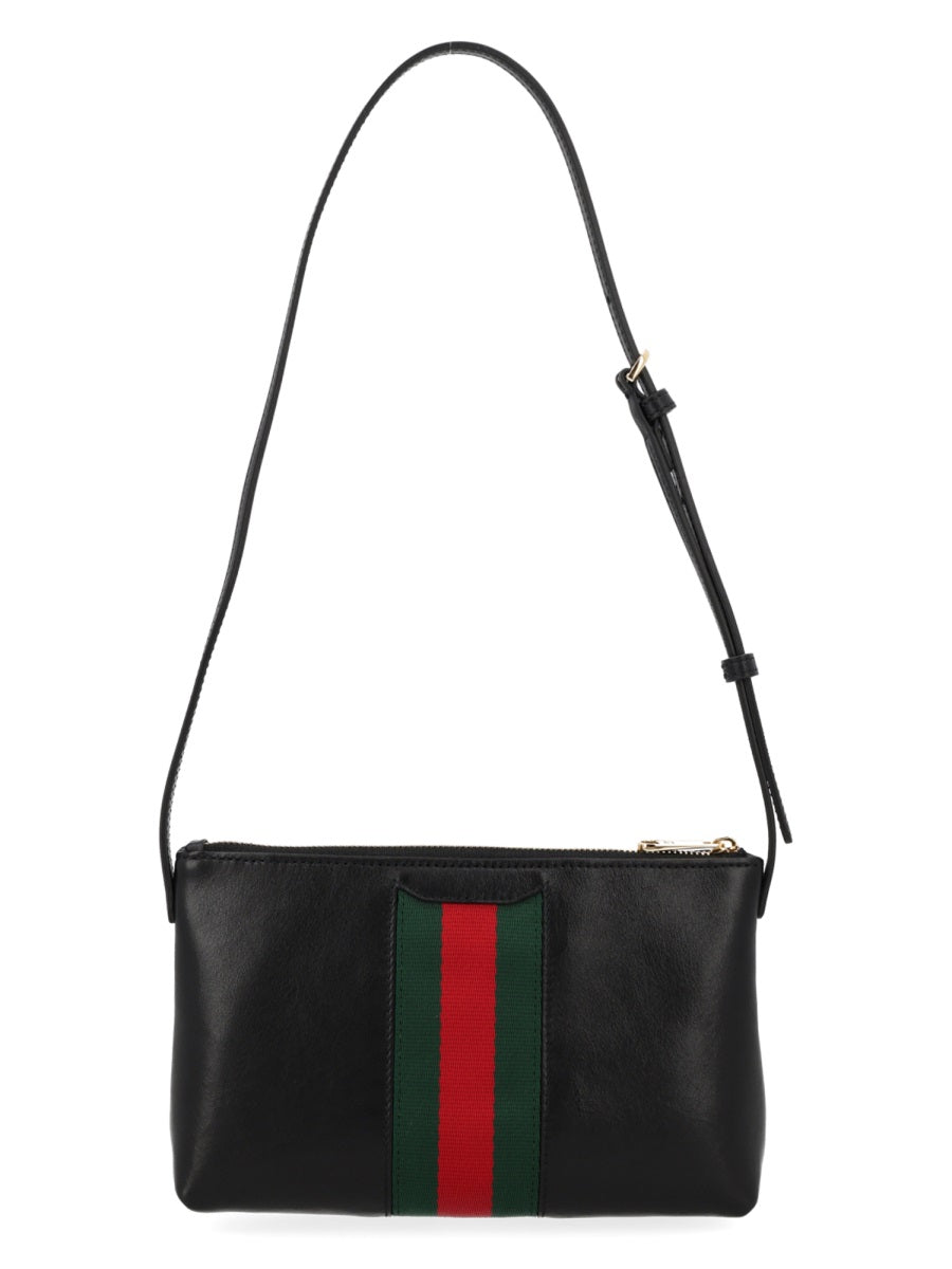 Gucci Women "Horsebit Web" Mini Bag GUCCI