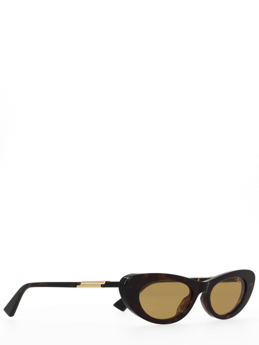 Bottega Veneta Women "Snap Cat-Eye" Sunglasses BOTTEGA VENETA