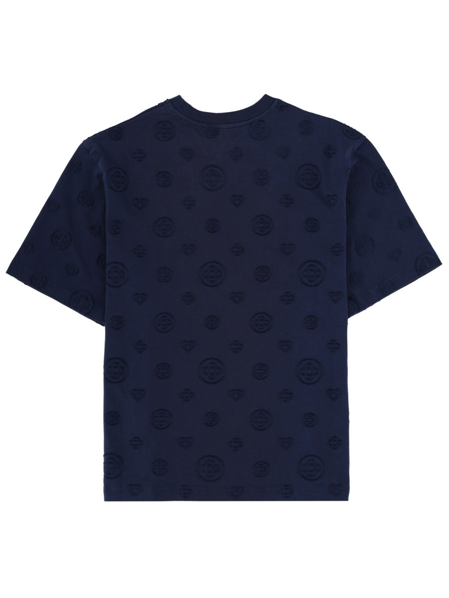 Casablanca Men T-Shirt With Monogram Details CASABLANCA