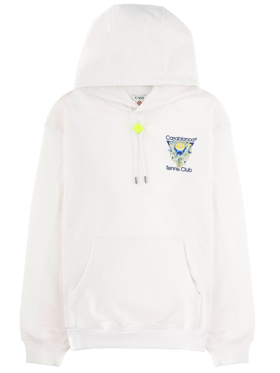 Casablanca Men "Tennis Club Icon" Sweatshirt CASABLANCA